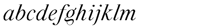 Voxas Regular Italic FONT