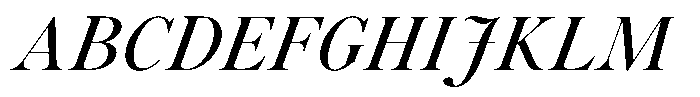 Voxas Semi Bold Italic Font UPPERCASE