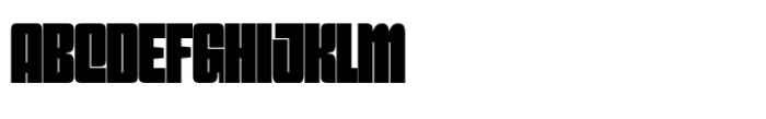 Voxieface Compressed Font UPPERCASE