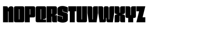 Voxieface Condensed Font UPPERCASE