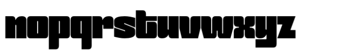 Voxieface Normal Font LOWERCASE