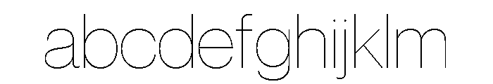 Volta Modern Display 15 XX Thin FONT