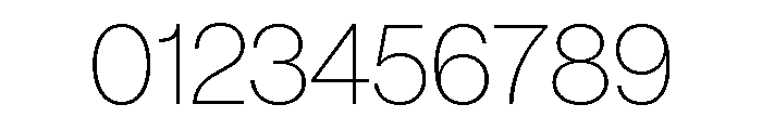 Volta Modern Display 25 X Thin Font OTHER CHARS