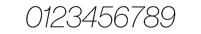 Volta Modern Display 26 X Thin Italic Font OTHER CHARS