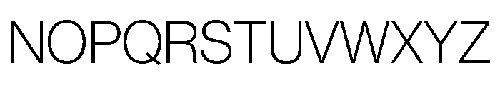 Volta Modern Display 35 Thin Font UPPERCASE