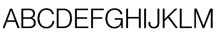Volta Modern Display 45 Light Font UPPERCASE