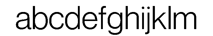 Volta Modern Display 45 Light FONT