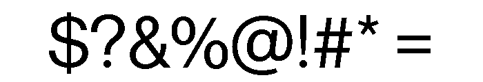 Volta Modern Display 55 Roman Font OTHER CHARS