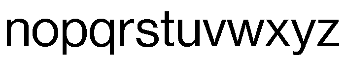 Volta Modern Display 55 Roman Font LOWERCASE