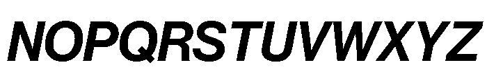 Volta Modern Display 66 Medium Italic Font UPPERCASE