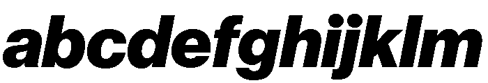 Volta Modern Display 96 Black Italic FONT
