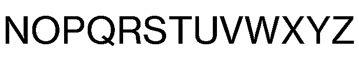 Volta Modern Text 55 Roman Font UPPERCASE