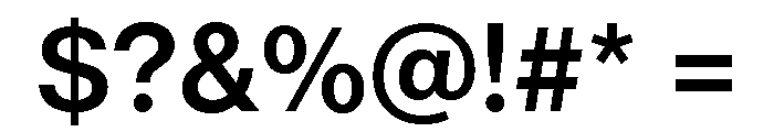 Volta Modern Text 65 Medium Font OTHER CHARS