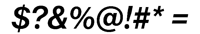 Volta Modern Text 66 Medium Italic Font OTHER CHARS