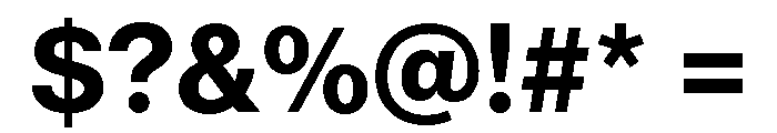 Volta Modern Text 75 Bold Font OTHER CHARS