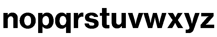 Volta Modern Text 75 Bold Font LOWERCASE