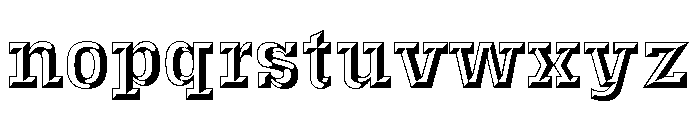 Voel Beat Regular Font LOWERCASE