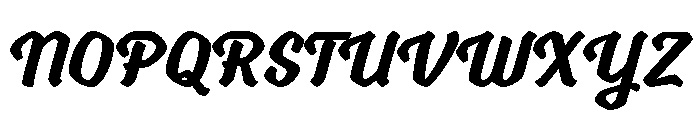 Voltage Bold Font UPPERCASE