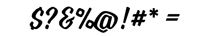 Voltage Light Font OTHER CHARS