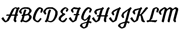 Voltage Light Font UPPERCASE