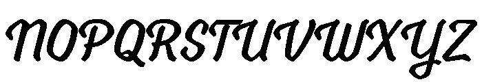 Voltage Light Font UPPERCASE