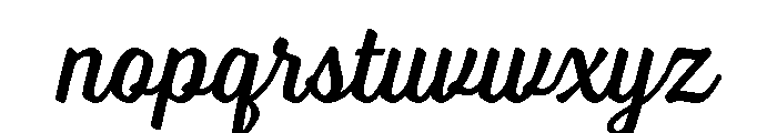 Voltage Light Font LOWERCASE