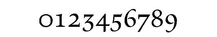 Voltaire Regular Font OTHER CHARS