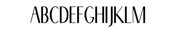 Von Bond Regular Font UPPERCASE