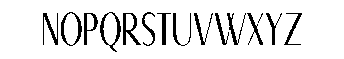 Von Bond Regular Font UPPERCASE