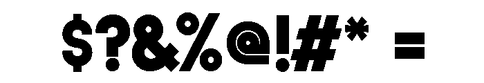 Voyage Culture Sans Regular Font OTHER CHARS