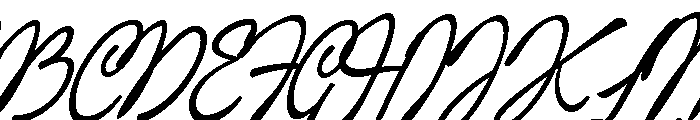 Voyage Culture Script Regular Font UPPERCASE