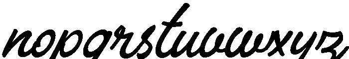 Voyage Culture Script Regular Font LOWERCASE