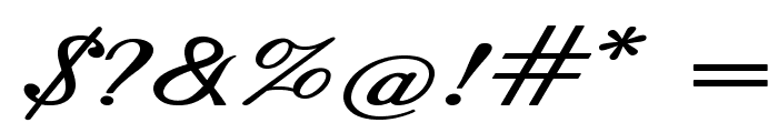 Volara-ExpandedBold Font OTHER CHARS