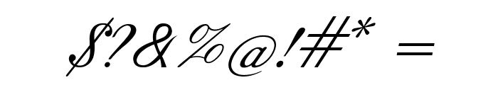 Volara-Italic Font OTHER CHARS