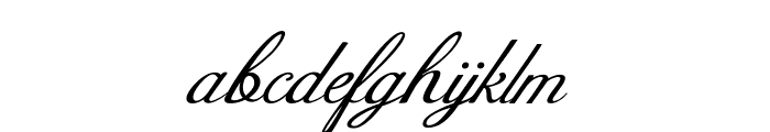 Volara-Italic Font LOWERCASE