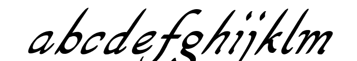 Volstoy-BoldItalic Font LOWERCASE