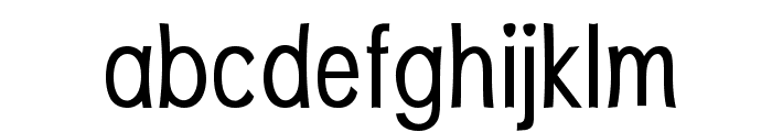 Voltagio-CondensedBold Font LOWERCASE