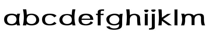 Voltagio-ExpandedBold Font LOWERCASE