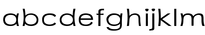 Voltagio-ExpandedRegular Font LOWERCASE