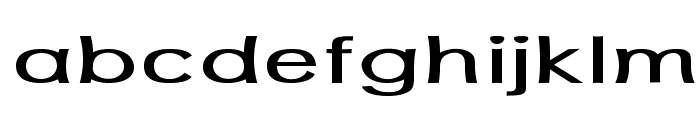 Voltagio-ExtraexpandedBold Font LOWERCASE