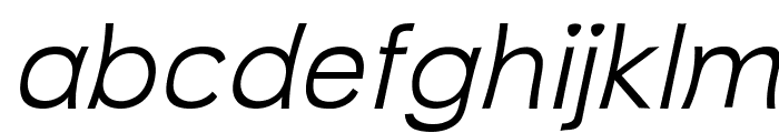 Voltagio-Italic Font LOWERCASE