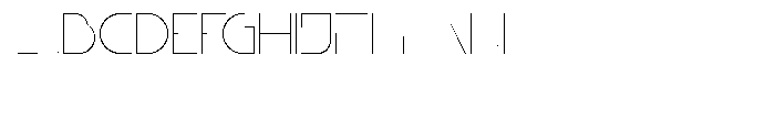 Vow Thin Font LOWERCASE