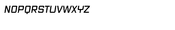 Vox SC Italic Font LOWERCASE