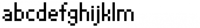 VP Pixel Simplified Font LOWERCASE
