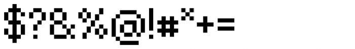 VP Pixel Standard Font OTHER CHARS