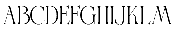 VROZA CONTE Regular Font UPPERCASE