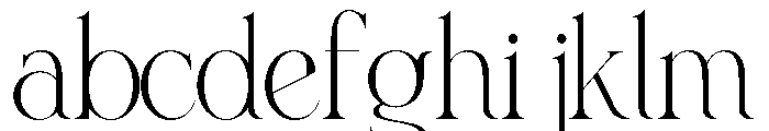 VROZA CONTE Regular FONT