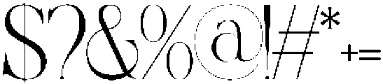 VROZA CONTE Regular otf (400) Font OTHER CHARS