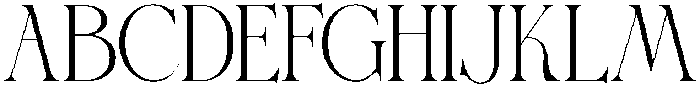 VROZA CONTE Regular otf (400) Font UPPERCASE