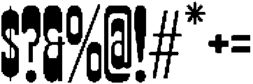 Vronlab Bold otf (700) Font OTHER CHARS